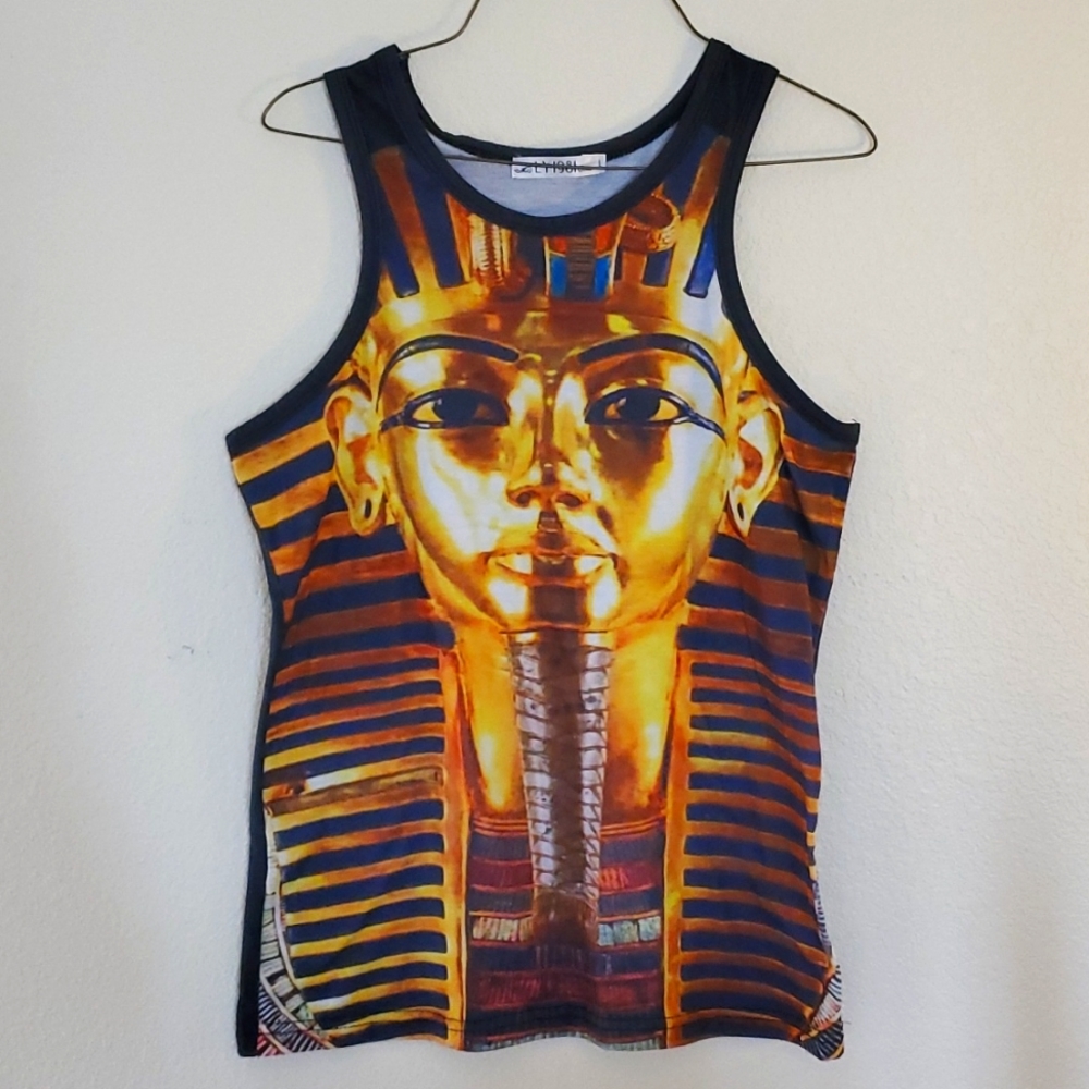 Egyptian Pharoh Festival/Rave Tank Top